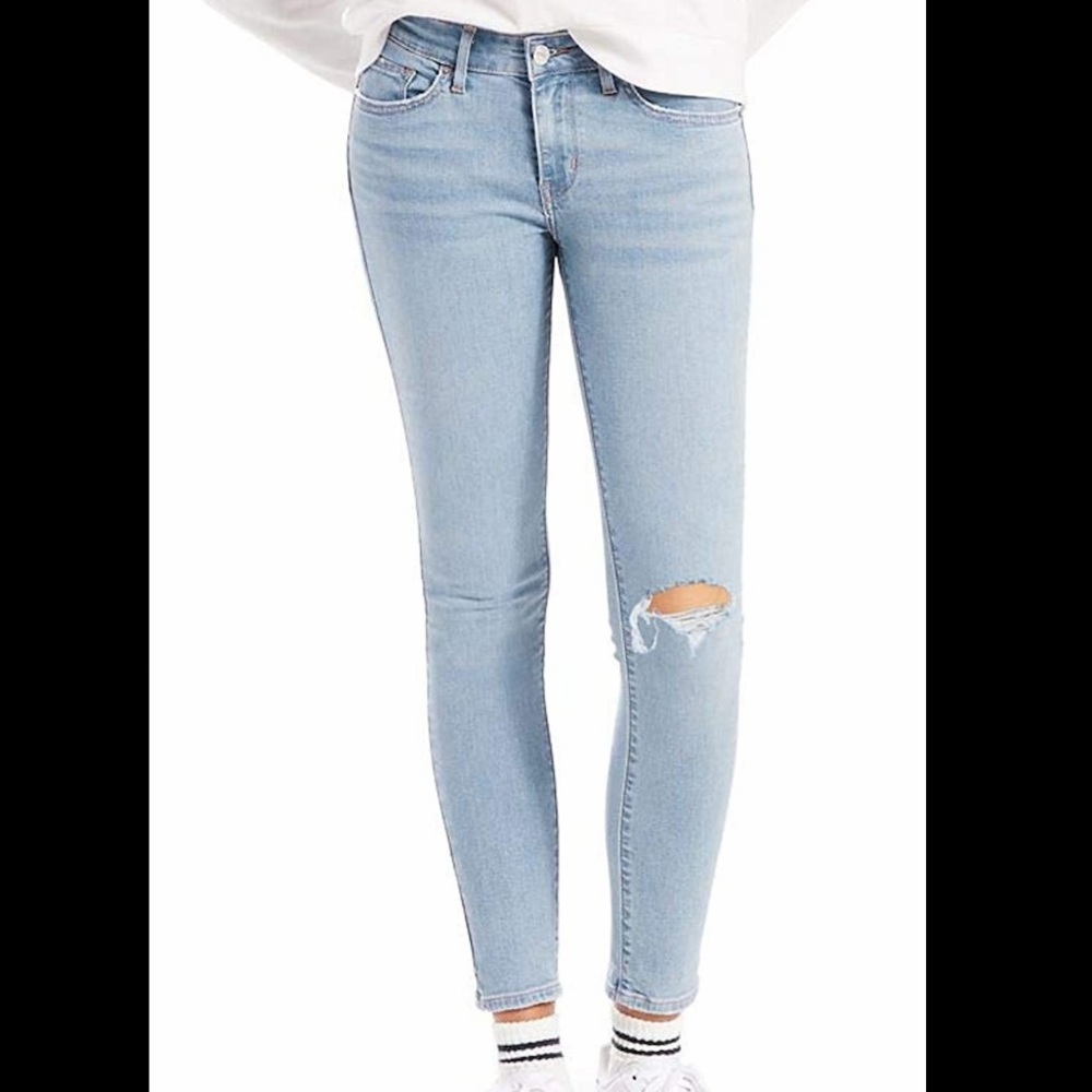Levi 711 skinny jeans